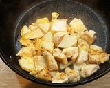 鶏肉のみぞれ煮作り方2写真