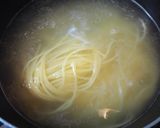 焼肉のたれでさっぱりボンゴレ風パスタ作り方2写真