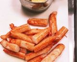 カニカマのマヨ味噌パスタ作り方2写真