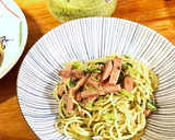 大根の葉のジェノベーゼ ソース作り方3写真