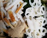 グルラボで切り昆布とれんこんの煮物作り方3写真