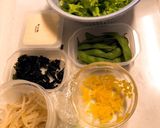残り野菜で彩り簡単 豆腐もやしサラダ✨作り方2写真