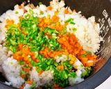 全部まぜでフワパラ炒め飯!作り方3写真