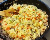 全部まぜでフワパラ炒め飯!作り方6写真