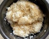 こんがり美味しい♡BBQ風の焼きおにぎり作り方1写真