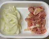めんつゆで作る親子丼作り方1写真