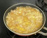 めんつゆで作る親子丼作り方5写真