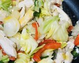 鶏肉の野菜炒め作り方3写真