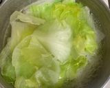 レタスと大根のお味噌汁作り方2写真
