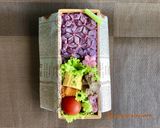 大人のキャラ弁 鬼滅シリーズ2【禰豆子】作り方2写真