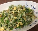 高菜と菜の花チャーハン作り方6写真