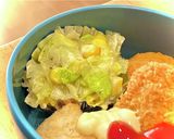 オムレツ弁当^_^ タロの弁当62作り方2写真