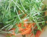 豆苗の爽やか中華サラダ作り方1写真