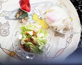 簡単♡目玉焼き&自家製クルトンサラダ♡作り方5写真