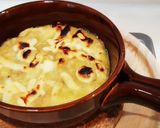 バナナと焼きいものデザートグラタン♪作り方4写真