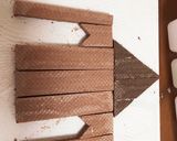 ウエハースでヘクセンハウス　お菓子の家作り方10写真