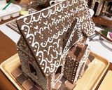 ウエハースでヘクセンハウス　お菓子の家作り方19写真