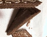 ウエハースでヘクセンハウス　お菓子の家作り方22写真