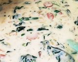 ほうれん草のクリームパスタソース【作置】作り方10写真
