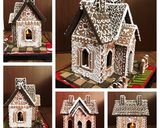 ウエハースでヘクセンハウス　お菓子の家作り方23写真