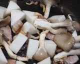カブと平茸の酒蒸し作り方3写真