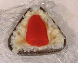 おにぎり容器で、チーズ明太子おにぎり作り方2写真