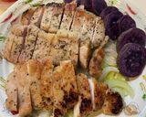 お肉にきざみ玉ねぎ☆豚ロース温野菜添え作り方6写真