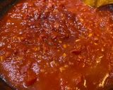 トマト缶で簡単☆トマトとニンニクのパスタ作り方4写真
