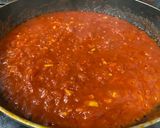トマト缶で簡単☆トマトとニンニクのパスタ作り方5写真
