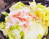 レタスのカニカマあん作り方5写真