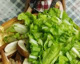 リカちゃん♡白菜椎茸ひき肉あんかけ麺♪作り方3写真
