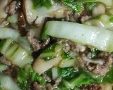 リカちゃん♡白菜椎茸ひき肉あんかけ麺♪作り方15写真
