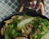 リカちゃん♡白菜椎茸ひき肉あんかけ麺♪作り方17写真