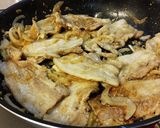 豚ばらガリジン焼き丼♪作り方4写真