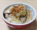 豚ばらガリジン焼き丼♪作り方5写真