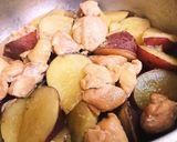 鶏肉とさつまいものメープルシロップ煮作り方6写真