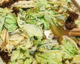 胡麻味噌にんにく鍋作り方3写真