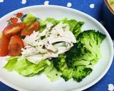 ササミであと一品でスープとサラダができた作り方10写真