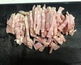 ミルク漬けもちもちパスタ　カルボナーラ作り方8写真