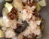 納豆とハヤトウリのシンプルご飯作り方2写真