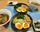 簡単とろとろ手羽元煮de濃厚鶏ガラつけ麺作り方3写真