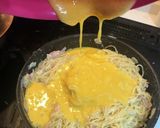 ミルク漬けもちもちパスタ　カルボナーラ作り方15写真