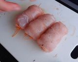 鶏ささみの人参ごぼう巻きフライ作り方5写真
