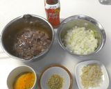 鶏レバーのスパイスカレー作り方3写真