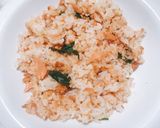 鮭フレーク炒飯2nd eddition!作り方1写真