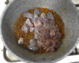 鶏レバーのスパイスカレー作り方10写真