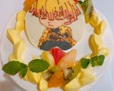 鬼滅の刃☆善逸☆キャラケーキ作り方11写真