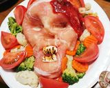 ハロウィンに骸骨ポテトサラダ 2018作り方11写真