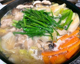 旨味の海☆鶏肉と牡蠣の白湯風鍋作り方6写真