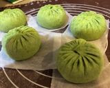ほうれん草づくしの中華まん作り方11写真